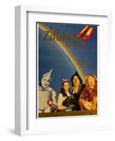 The Wizard of Oz, German Movie Poster, 1939-null-Framed Art Print