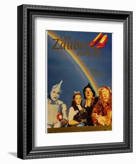 The Wizard of Oz, German Movie Poster, 1939-null-Framed Art Print