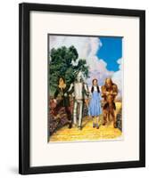 The Wizard of Oz: Glitter Yellow Brick Road-null-Framed Art Print