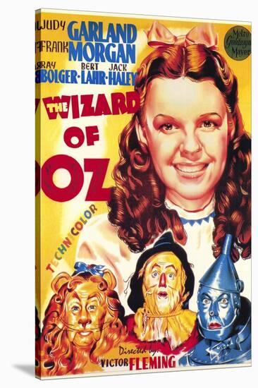 The Wizard of Oz, Italian Movie Poster, 1939-null-Stretched Canvas