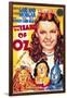 The Wizard of Oz, Italian Movie Poster, 1939-null-Framed Art Print