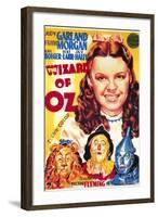 The Wizard of Oz, Italian Movie Poster, 1939-null-Framed Art Print