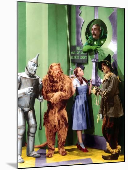 The Wizard of Oz, Jack Haley, Bert Lahr, Judy Garland, Frank Morgan, Ray Bolger, 1939-null-Mounted Premium Photographic Print