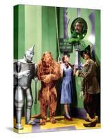 The Wizard of Oz, Jack Haley, Bert Lahr, Judy Garland, Frank Morgan, Ray Bolger, 1939-null-Stretched Canvas