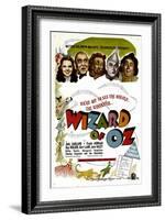 The Wizard of Oz, Judy Garland, Frank Morgan, 1939-null-Framed Art Print