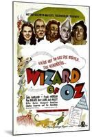 The Wizard of Oz, Judy Garland, Frank Morgan, 1939-null-Mounted Art Print