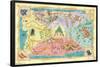 The Wizard Of Oz - Map-Trends International-Framed Poster