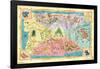 The Wizard Of Oz - Map-Trends International-Framed Poster