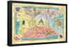 The Wizard Of Oz - Map-Trends International-Framed Poster