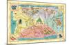 The Wizard Of Oz - Map-Trends International-Mounted Poster