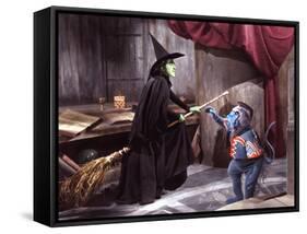 The Wizard of Oz, Margaret Hamilton, 1939-null-Framed Stretched Canvas