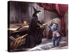 The Wizard of Oz, Margaret Hamilton, 1939-null-Stretched Canvas