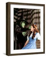 The Wizard of Oz, Margaret Hamilton, Judy Garland, 1939-null-Framed Photo