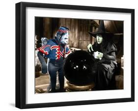 The Wizard of Oz, Margaret Hamilton (Right), 1939-null-Framed Photo