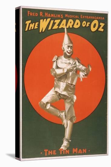 "The Wizard of Oz" Musical Theatre Poster No.2-Lantern Press-Stretched Canvas