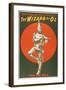 "The Wizard of Oz" Musical Theatre Poster No.2-Lantern Press-Framed Art Print