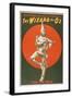 "The Wizard of Oz" Musical Theatre Poster No.2-Lantern Press-Framed Art Print