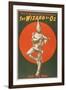 "The Wizard of Oz" Musical Theatre Poster No.2-Lantern Press-Framed Art Print