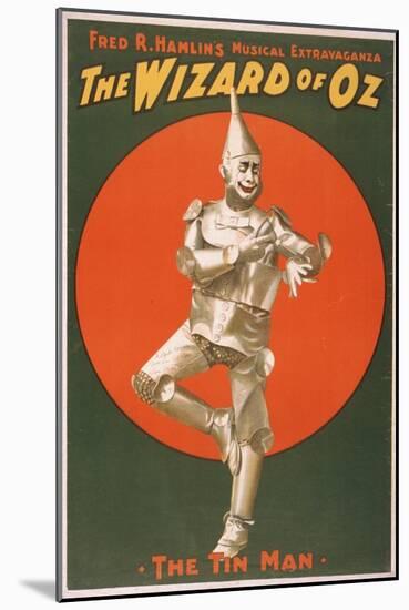 "The Wizard of Oz" Musical Theatre Poster No.2-Lantern Press-Mounted Art Print