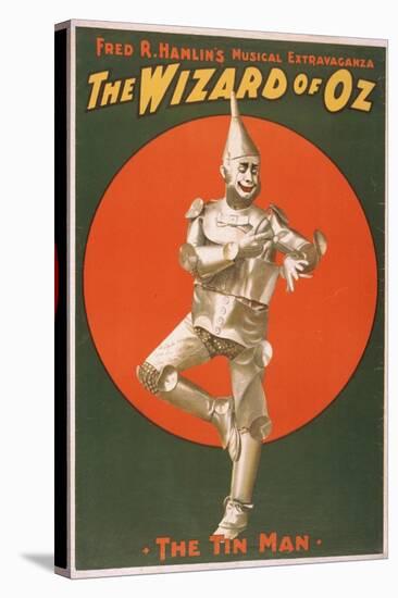 "The Wizard of Oz" Musical Theatre Poster No.2-Lantern Press-Stretched Canvas