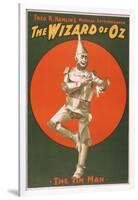 "The Wizard of Oz" Musical Theatre Poster No.2-Lantern Press-Framed Art Print