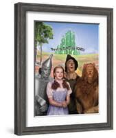 The Wizard of Oz: No Place Like Home Glitter-null-Framed Art Print