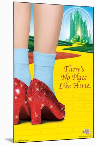 The Wizard Of Oz - No Place Like Home-Trends International-Mounted Poster