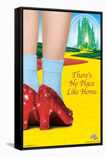 The Wizard Of Oz - No Place Like Home-Trends International-Framed Stretched Canvas