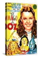 The Wizard of Oz, Spanish Movie Poster, 1939-null-Stretched Canvas