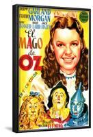 The Wizard of Oz, Spanish Movie Poster, 1939-null-Framed Art Print