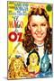 The Wizard of Oz, Spanish Movie Poster, 1939-null-Mounted Art Print