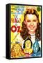 The Wizard of Oz, Spanish Movie Poster, 1939-null-Framed Stretched Canvas