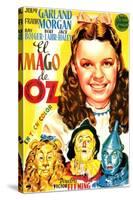 The Wizard of Oz, Spanish Movie Poster, 1939-null-Stretched Canvas