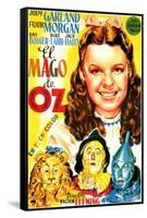 The Wizard of Oz, Spanish Movie Poster, 1939-null-Framed Stretched Canvas