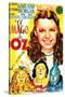 The Wizard of Oz, Spanish Movie Poster, 1939-null-Stretched Canvas