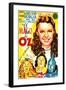 The Wizard of Oz, Spanish Movie Poster, 1939-null-Framed Art Print