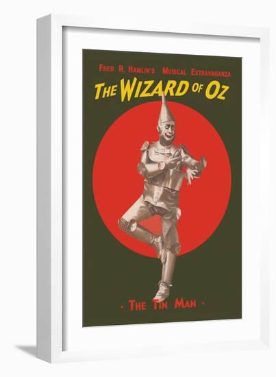 The Wizard of Oz - the Tin Man-Russell-Morgan Print-Framed Art Print