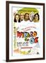 The Wizard of Oz, UK Movie Poster, 1939-null-Framed Art Print