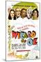 The Wizard of Oz, UK Movie Poster, 1939-null-Mounted Art Print