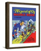 The Wizard of Oz Waddle Book-W.w. Denslow-Framed Art Print