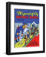 The Wizard of Oz Waddle Book-W.w. Denslow-Framed Art Print