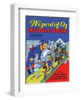 The Wizard of Oz Waddle Book-W.w. Denslow-Framed Art Print