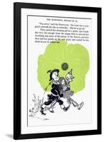 The Wizard of Oz-William Wallace Denslow-Framed Giclee Print