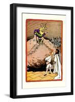 The Wizard-John R. Neill-Framed Art Print