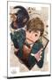 The Wizarding World: Dynasty Designs - Newt Scamander-Trends International-Mounted Poster