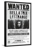 The Wizarding World: Harry Potter - Bellatrix Wanted Poster-Trends International-Framed Poster