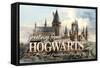 The Wizarding World: Harry Potter - Greetings From Hogwarts-Trends International-Framed Stretched Canvas