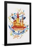 The Wizarding World: Harry Potter - Hogwarts Castle Charm-Trends International-Framed Poster