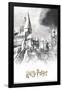 The Wizarding World: Harry Potter - Illustrated Hogwarts-Trends International-Framed Poster