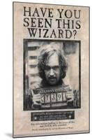 The Wizarding World: Harry Potter - Sirius Black Wanted Poster-Trends International-Mounted Poster